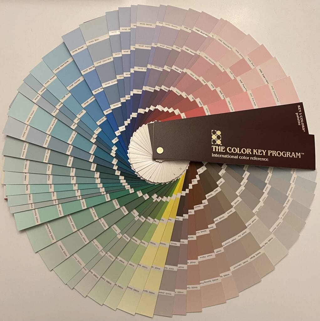 Ameritone Paint Color Key Professional Fan Deck