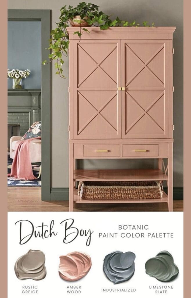 Dutch Boy Paint Botanic Color Palette.