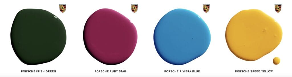 Backdrop Paint Porsche Paint Colors