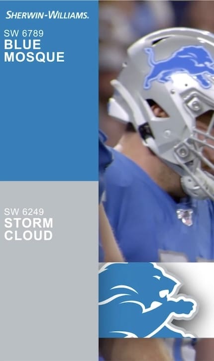 sherwin-williams-detroit-lions-colors/