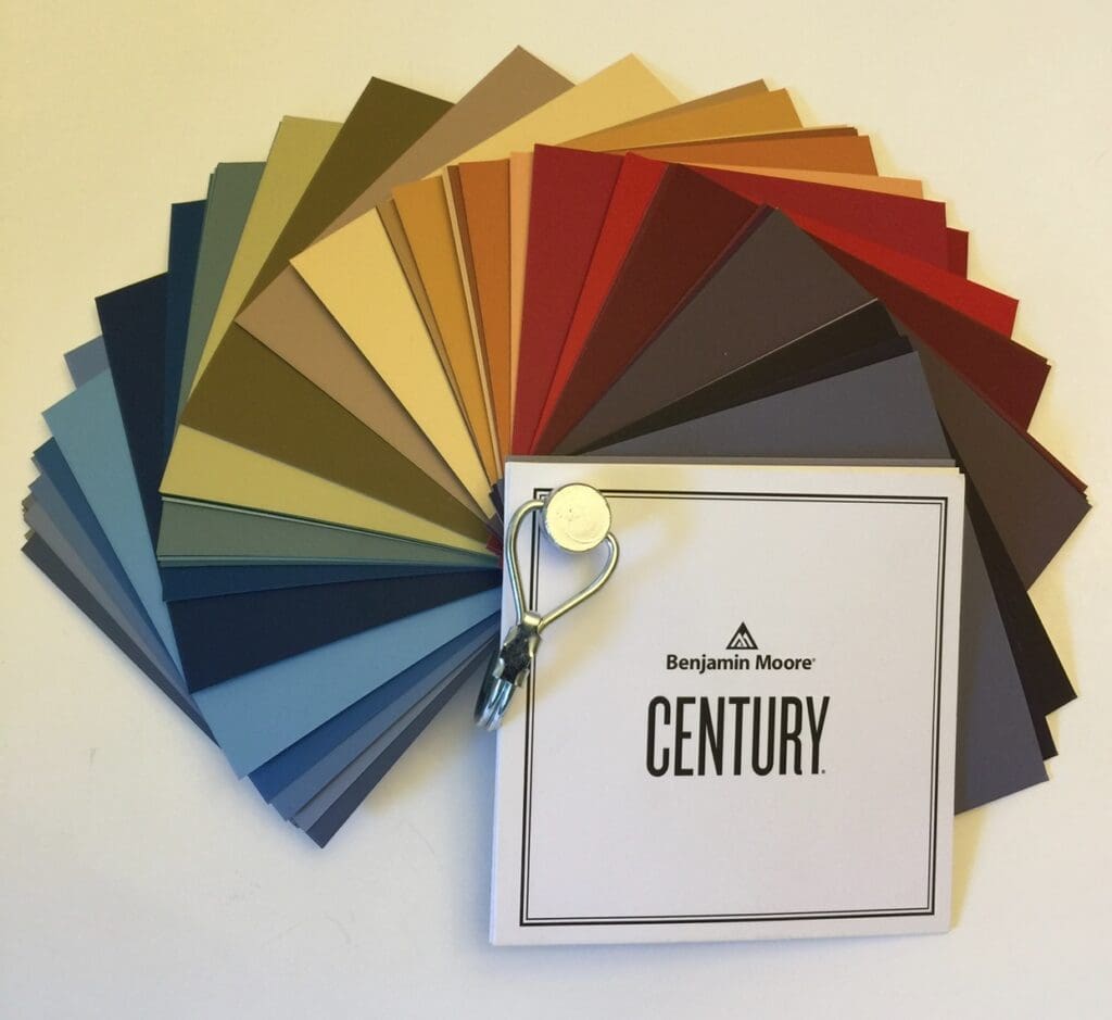 Century Paint Color Deck. 