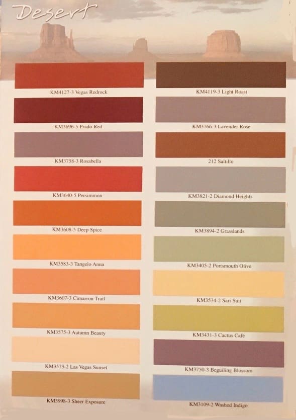 Desert paint colors bring the vibrant hues of arid landscapes into a decorating scheme. From sandy yellows to fiery oranges and deep terracottas, these colors bring warmth, character, and visual interest to any space.