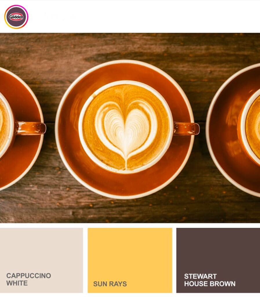 Coffee Inspired Colors.