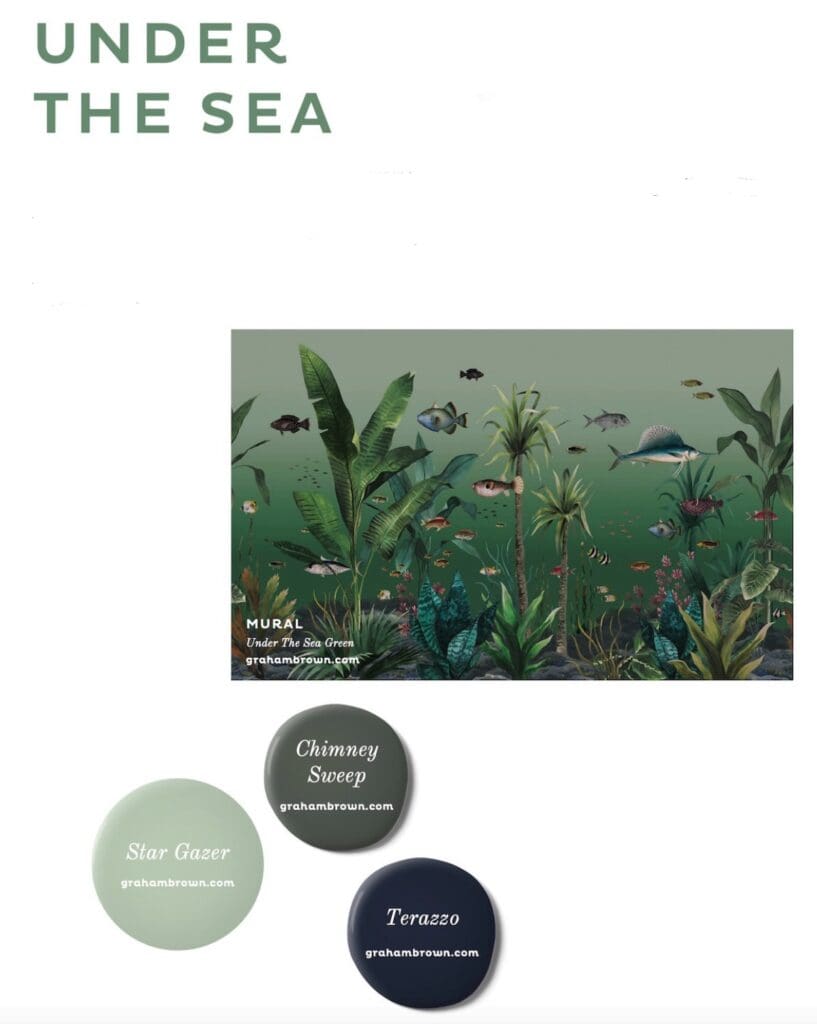 Find decorating inspiration in the enchanting world of under sea colors. From the deep blues of the ocean bottom to the varied greens of seaweed, these hues can transform your space into an oasis of calm and beauty.