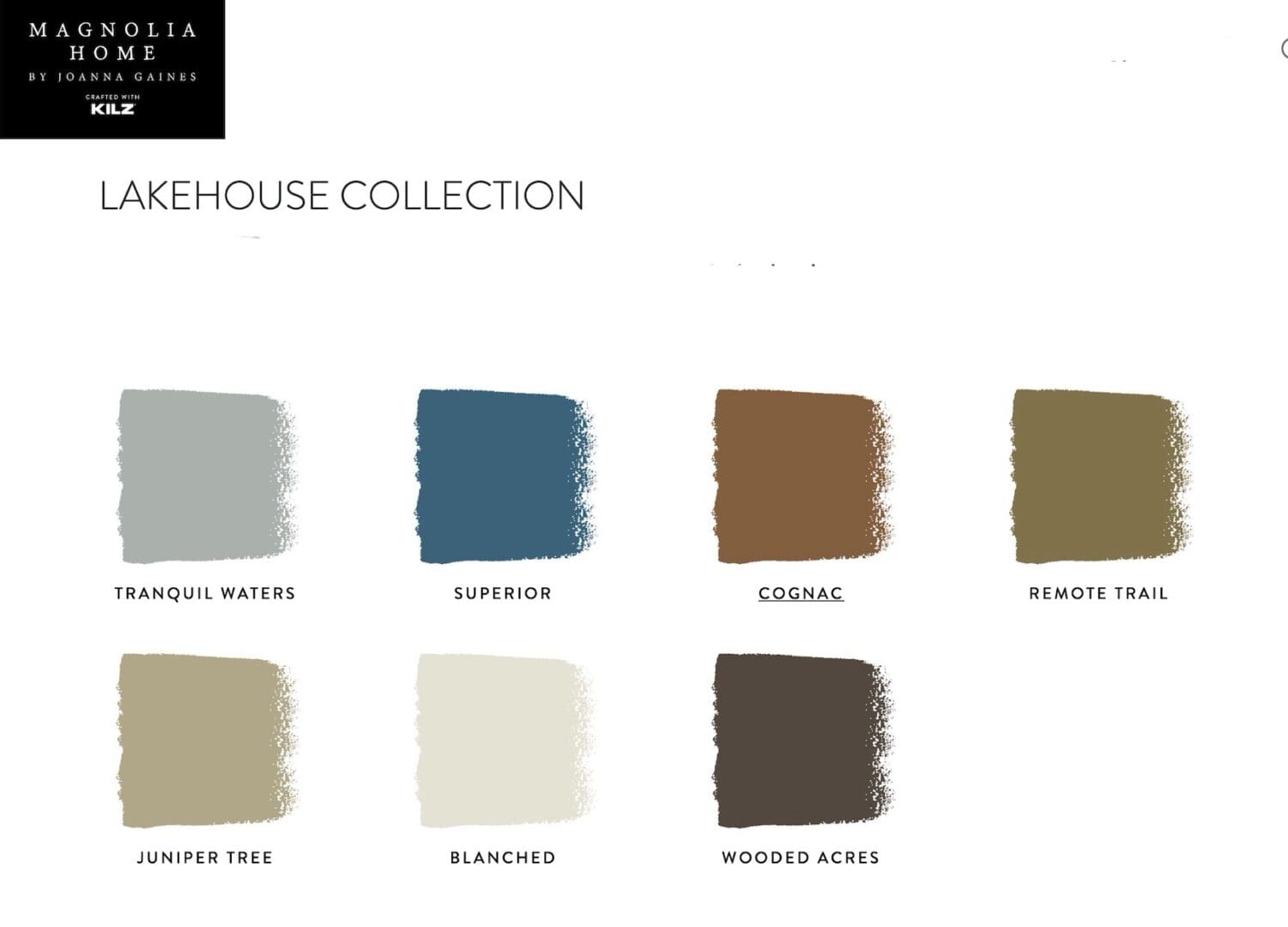 Magnolia Lakehouse Color Collection