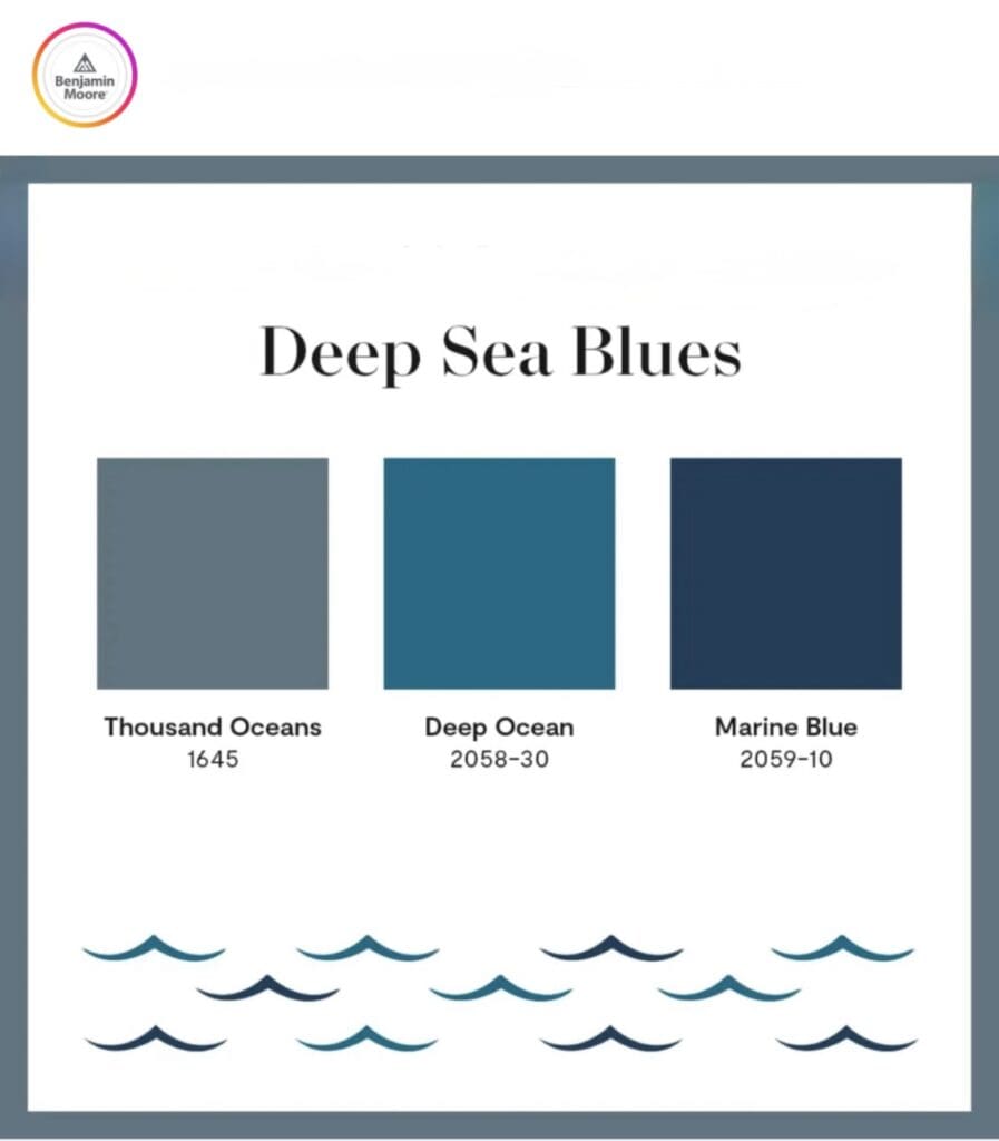 Deep Sea Blue-Greens.