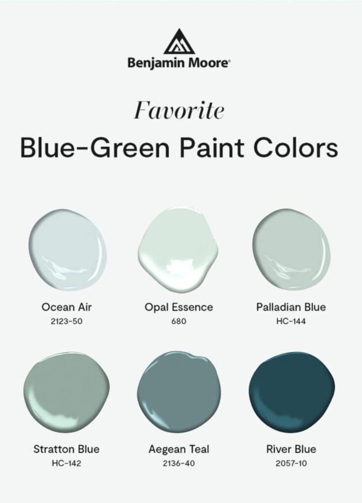 Blue-Green-Paint-Colors