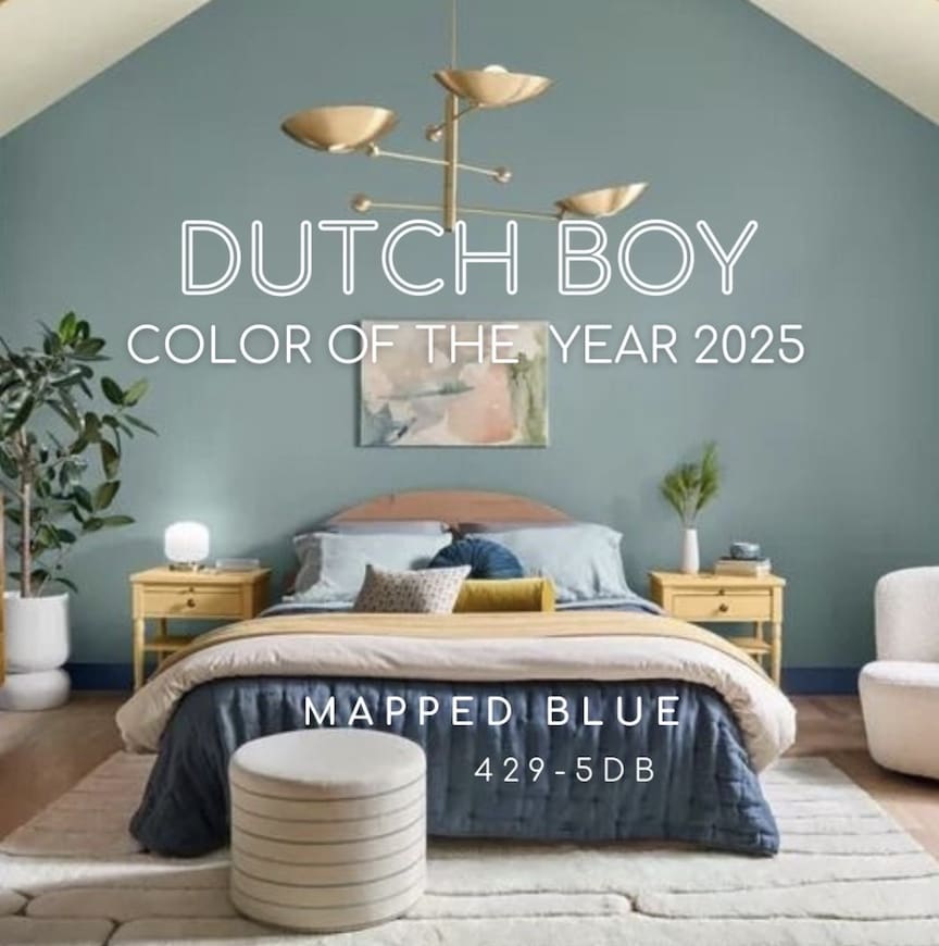 Dutch Boy's 2025 Color of the Year.