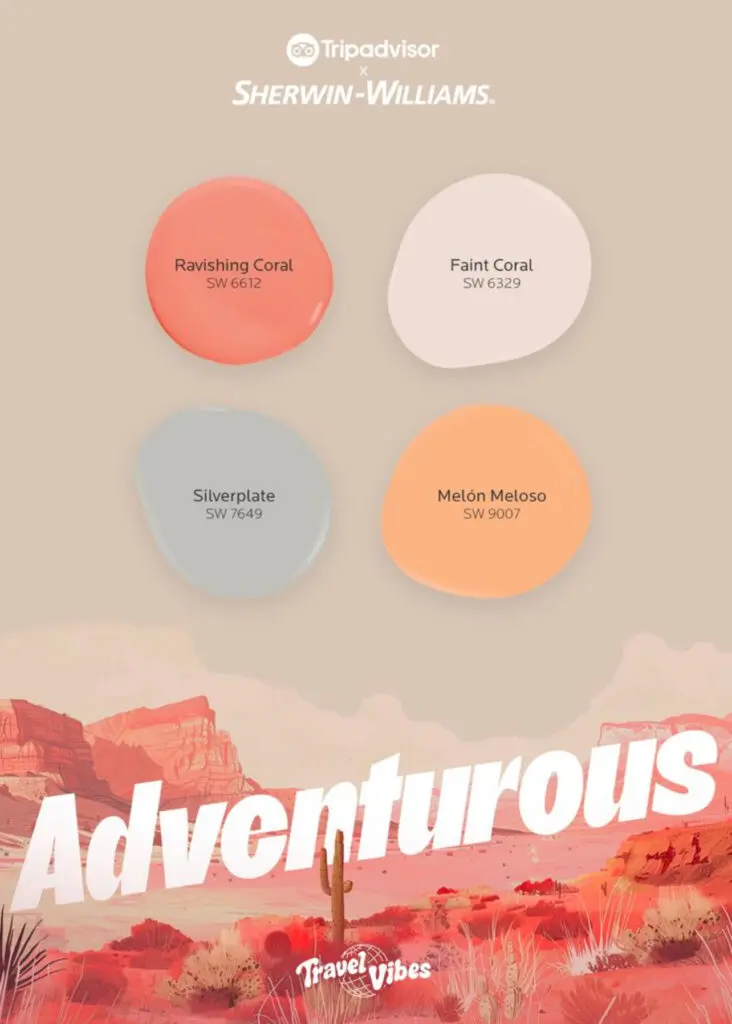 Tripadvisor Adventurous Travel Colors