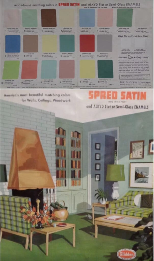 1956 Interior House Paint Colors.