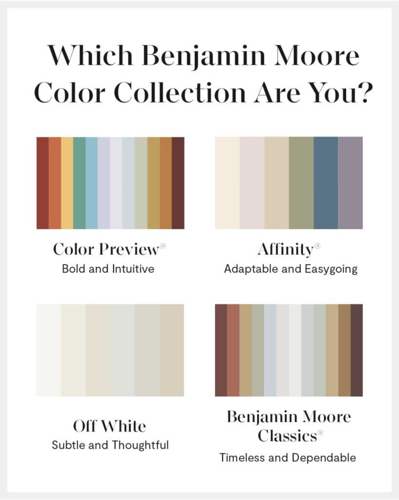 Benjamin Moore Collections.