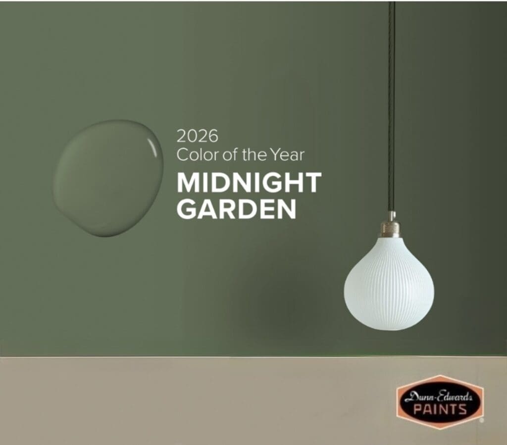 Dunn Edwards 2026 Color of the Year.