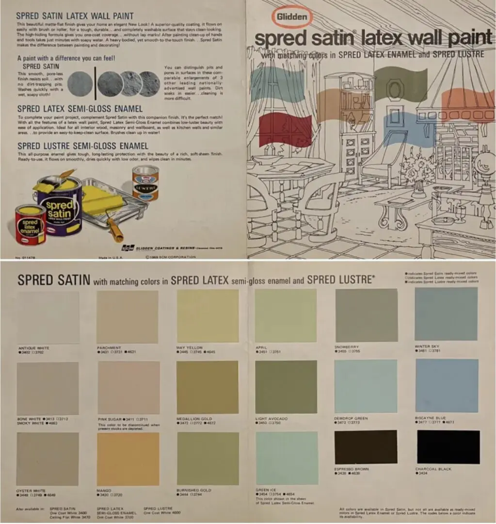 Mid Century House Paint Colors.