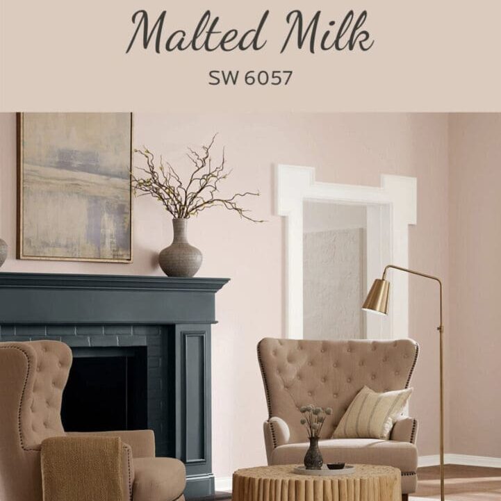 Sherwin Williams April 2023 Color of the Month | Malted Milk.