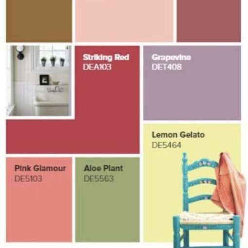 Dunn Edwards| Life in Poetry 2024 Paint Color Palette