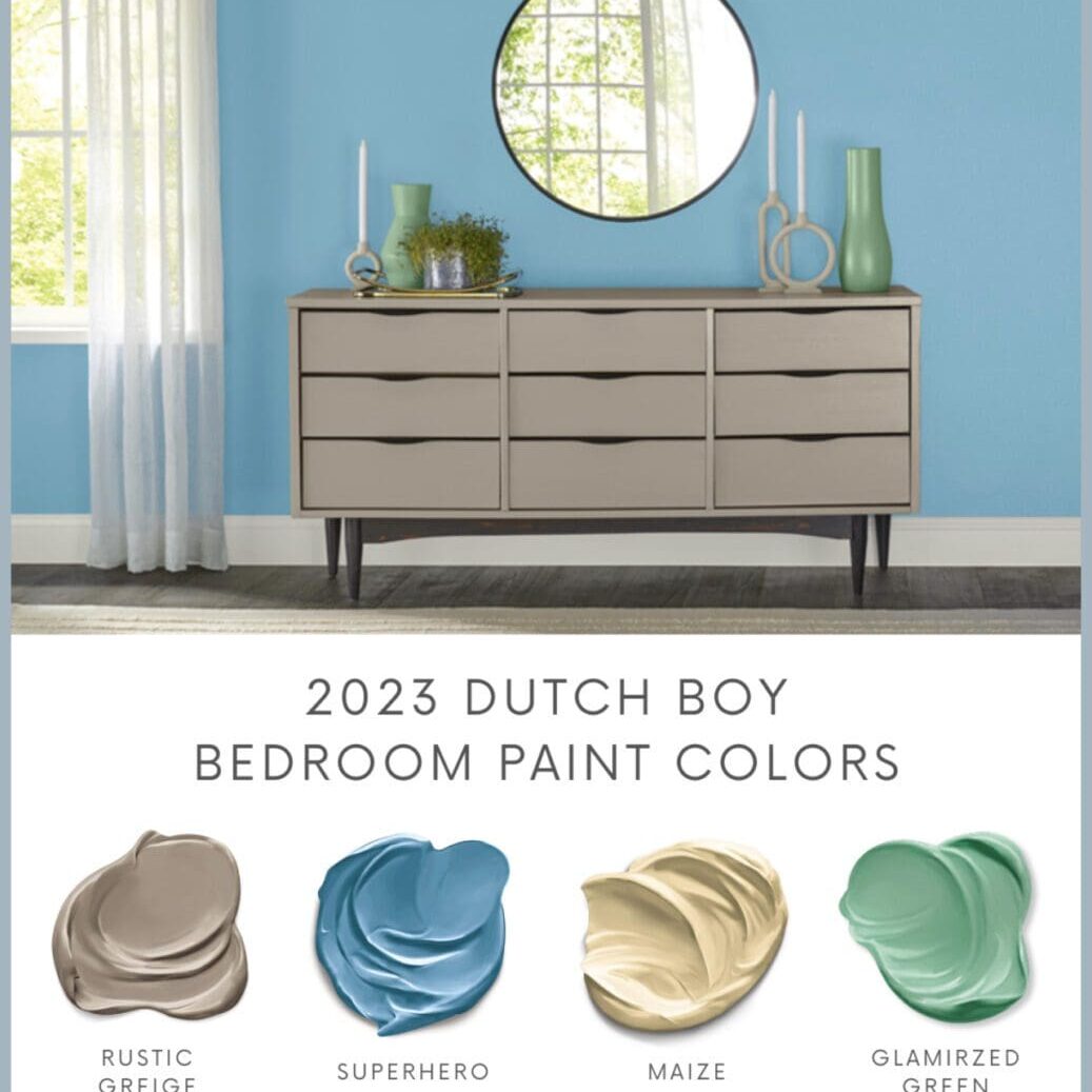 2023 Dutch Boy Bedroom Paint Colors.