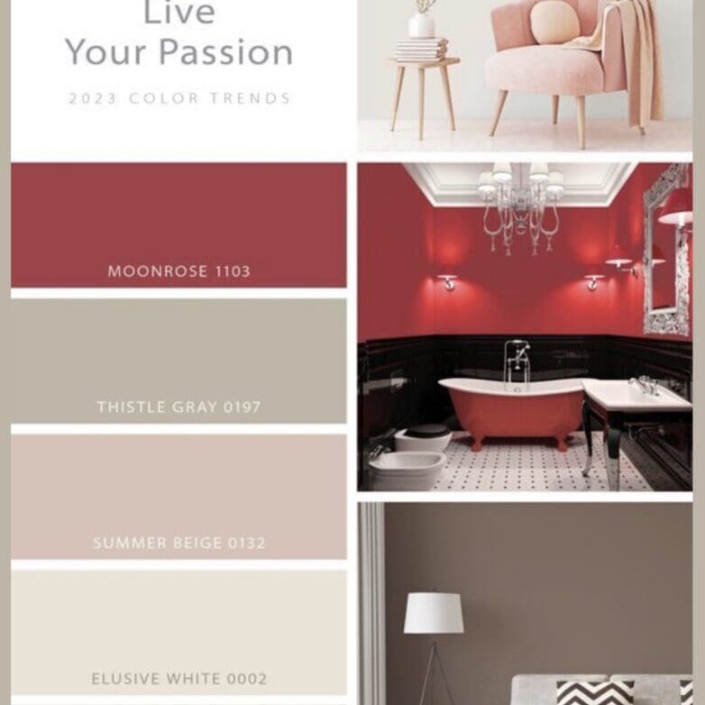 Diamond Vogel | Live Your Passion Color Palette. All Los Angeles Painting Company, Inc.