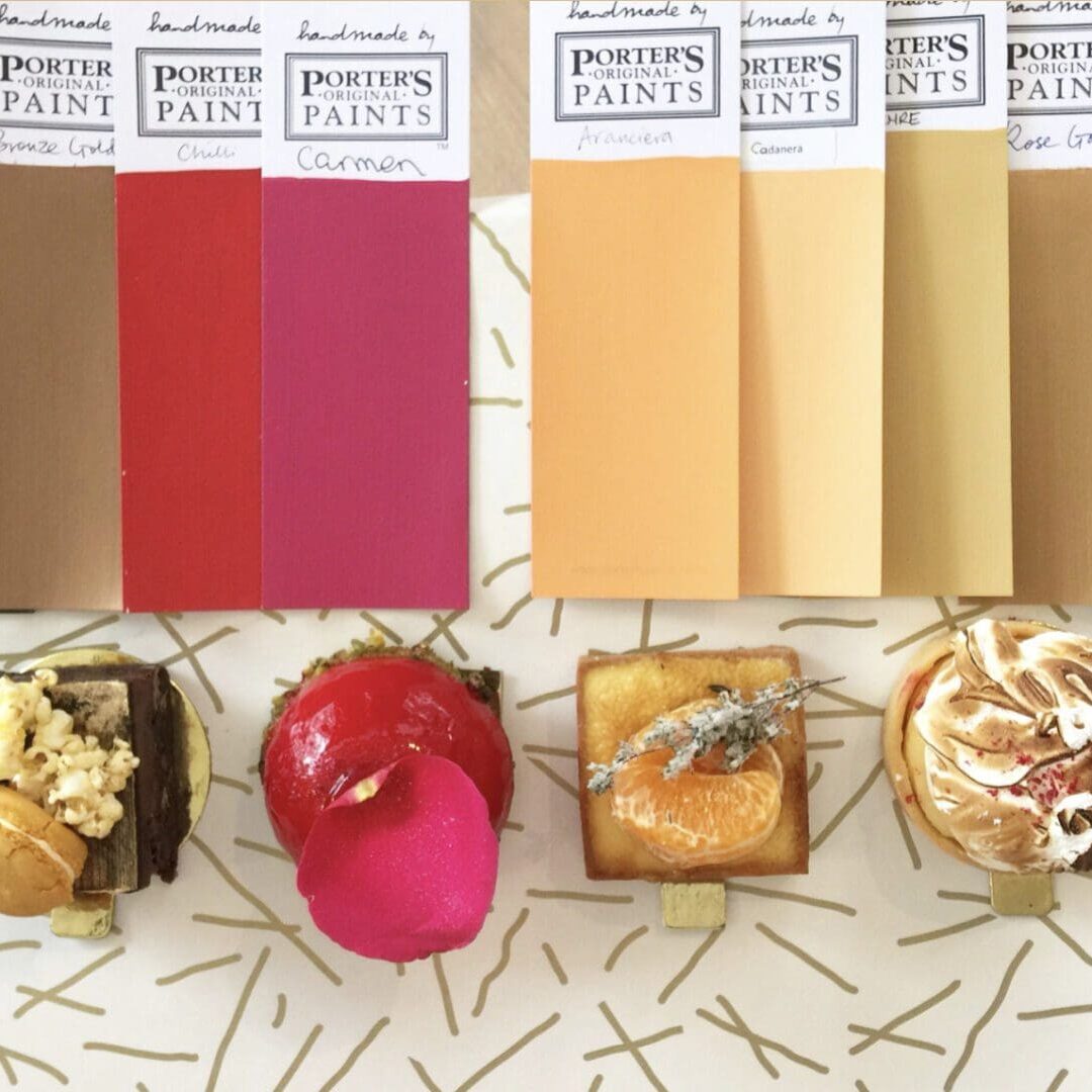 Holiday Pastry Paint Color Inspiration. Holiday Pastry Paint Color Inspiration.
