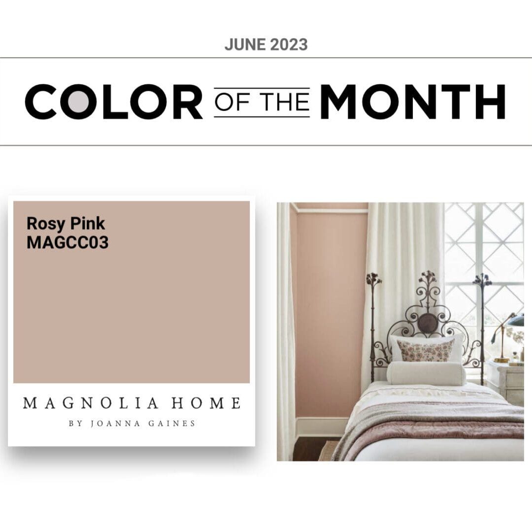 Magnolia Home June 2023 Color of the Month | Rosy Pink