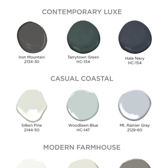 Benjamin Moore Kitchen Cabinet Paint Color Ideas