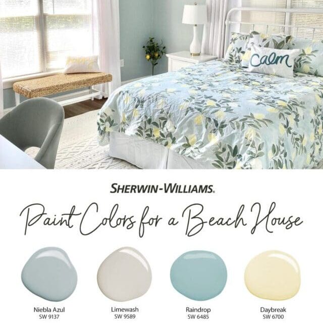 Sherwin Williams Beach House Paint Color Palette. Sherwin Williams Beach House Paint Color Palette.