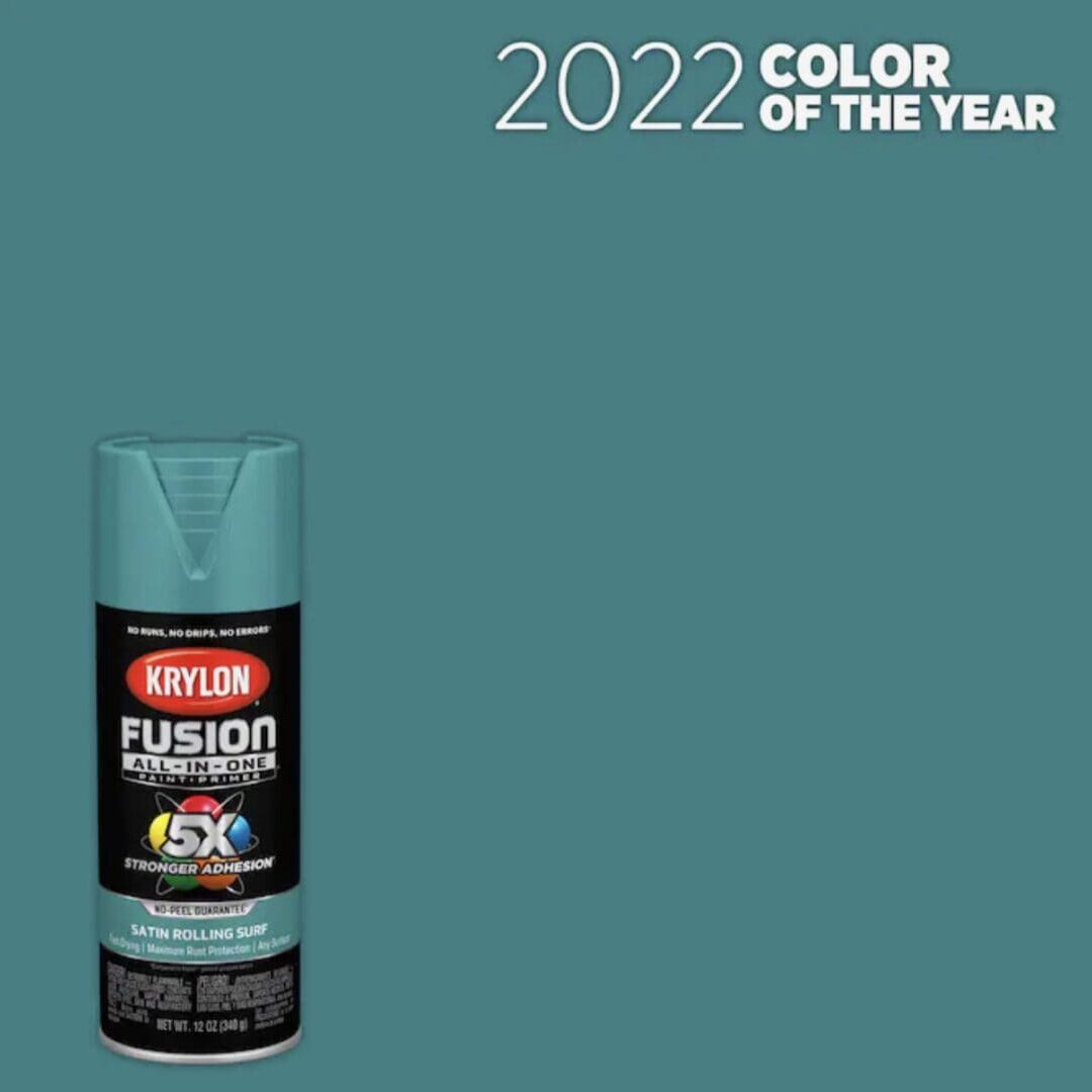 Krylon 2022 Color of the Year | Rolling Surf. All Los Angeles Painting Company, Inc.