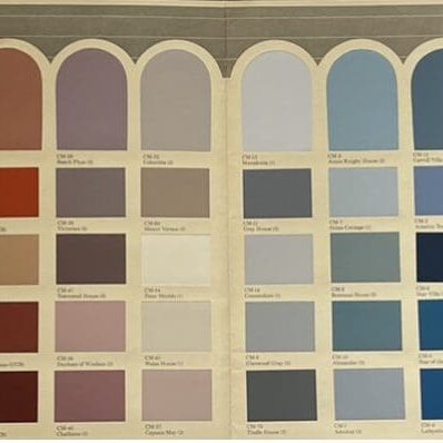 Fuller O'Brien Cape May Victorian Paint Color Palette. All Los Angeles Painting Company, Inc.