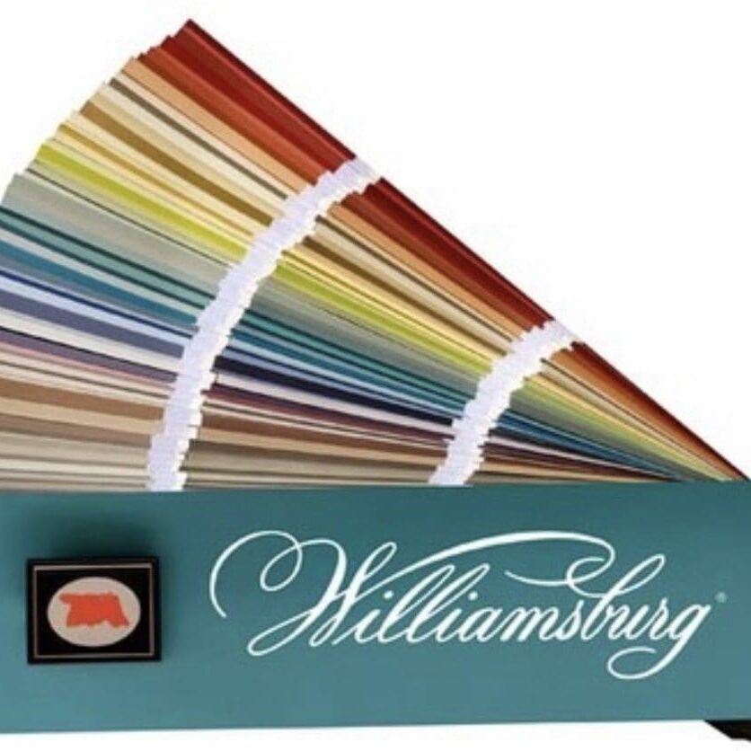 Benjamin Moore Williamsburg Color Collection Fan Deck. All Los Angeles Painting Company, Inc.