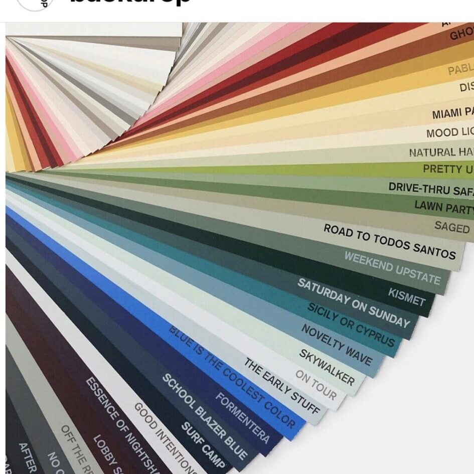 Backdrop Paint Color Collection Fan Deck. Backdrop Paint Color Collection Fan Deck.