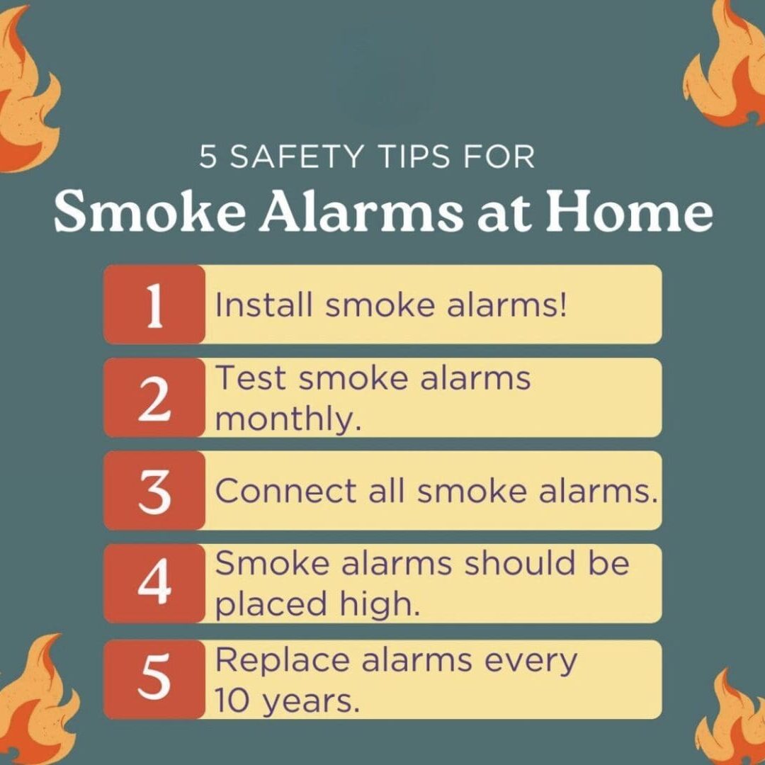 Smoke Alarm Safety Tips. Smoke Alarm Safety Tips.