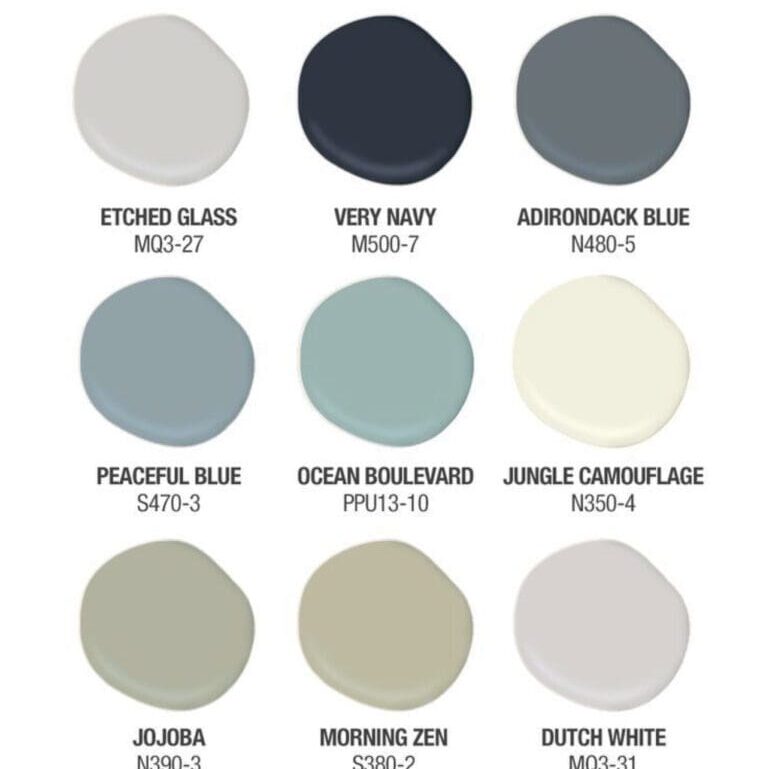 Behr Top Cool Paint Tones. All Los Angeles Painting Company, Inc.