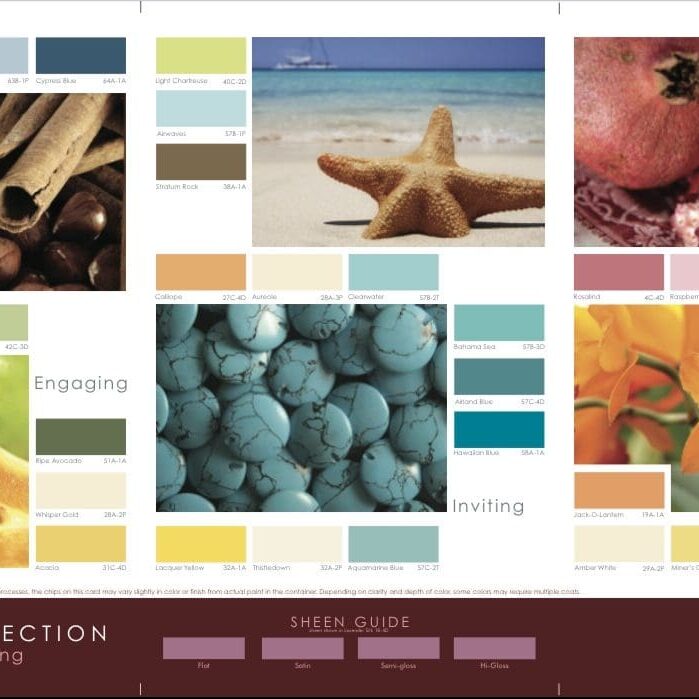 Caribbean Inspired Paint Color Collection. All Los Angeles Painting Company, Inc.