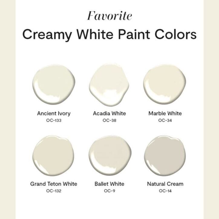 Creamy-White-Paint-Colors