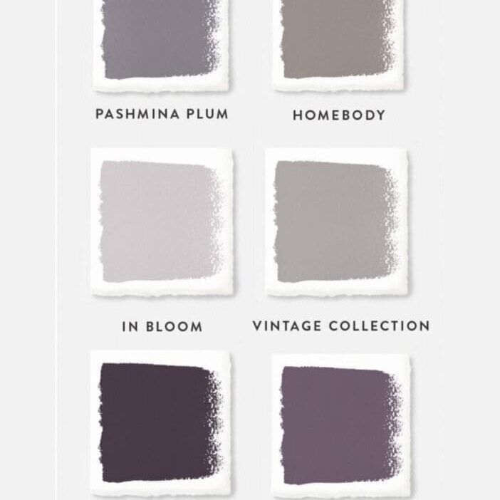 Magnolia Home | Farmhouse Purple Paint Color Palette. All Los Angeles Painting Company, Inc.