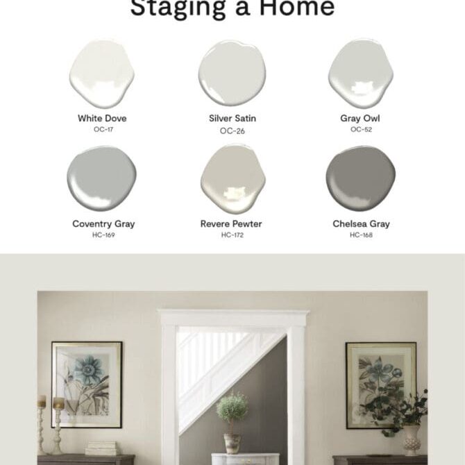 Benjamin Moore | Best Colors for Selling a Home. All Los Angeles Painting Company, Inc.