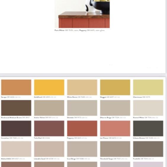 Sherwin Williams | Terra Color Collection 2023. All Los Angeles Painting Company, Inc.