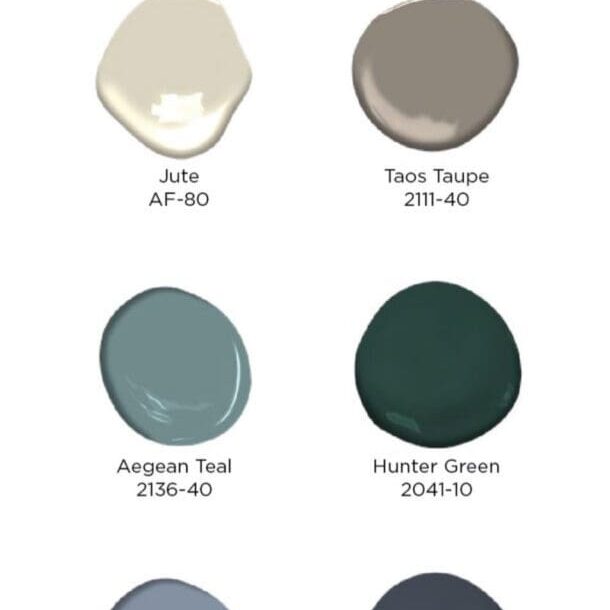 Benjamin Moore Popular Cabinet Paint Colors.