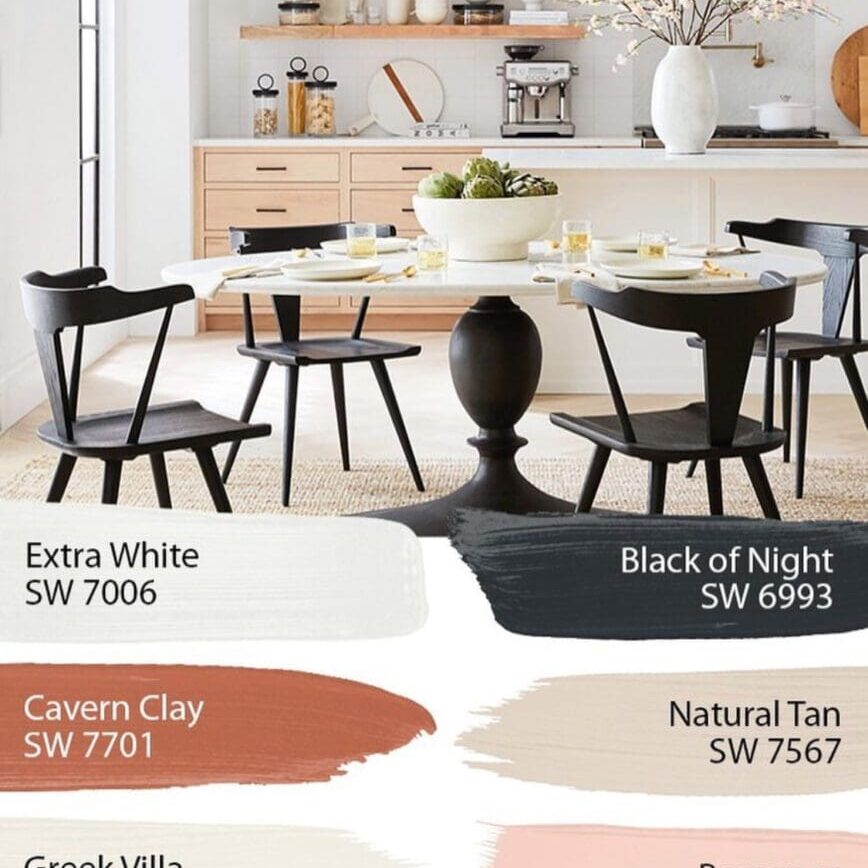 Pottery Barn Spring/Summer Paint Colors.