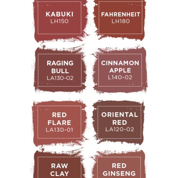 Behr Red Jewel Tone Colors.