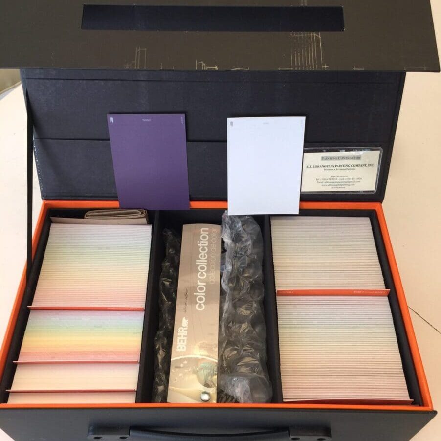 Behr Designer Paint Color Chip Box.