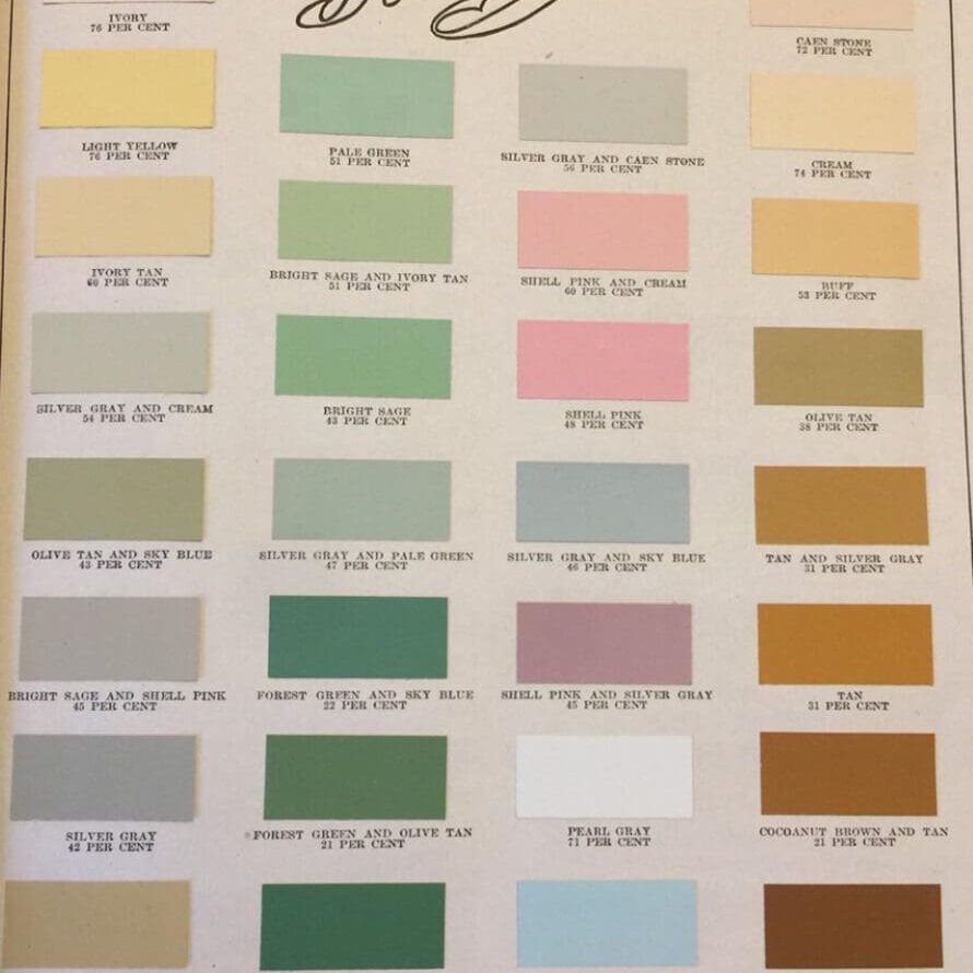 Sherwin-Williams-1930's-Colors