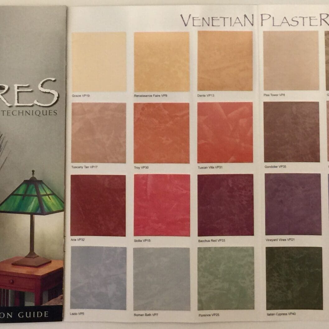 Behr Venetian Plaster Color Chart