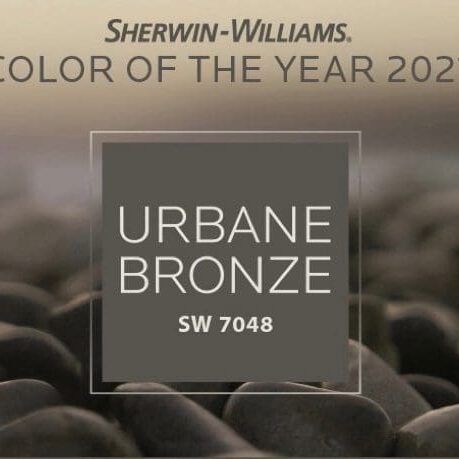 Sherwin Williams 2021 Color of the Year Urbane Bronze.