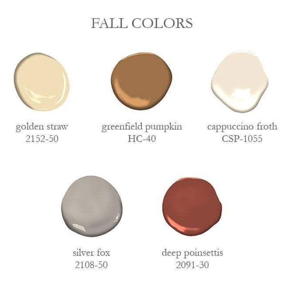 Benjamin Moore Fall Paint Colors.