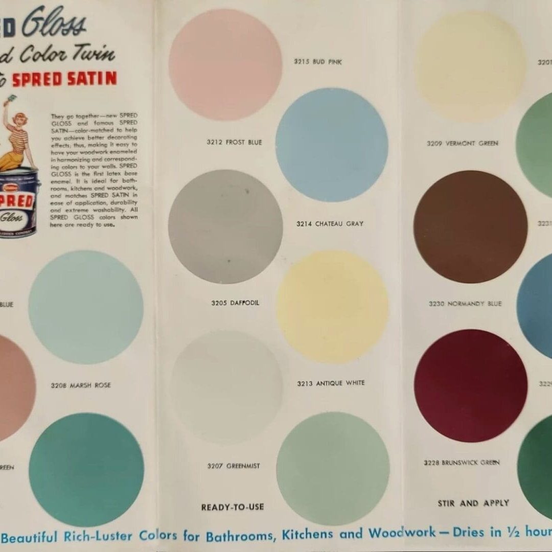 1950's House Paint Colors. 1950's House Paint Colors.